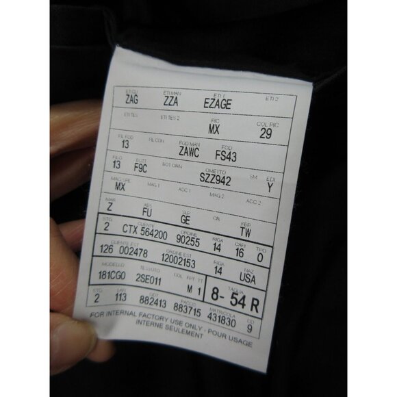 Ermenegildo Zegna Sport Coat 40 Drop 8 Blazer Wool Jacket Business 54 - Picture 13 of 14